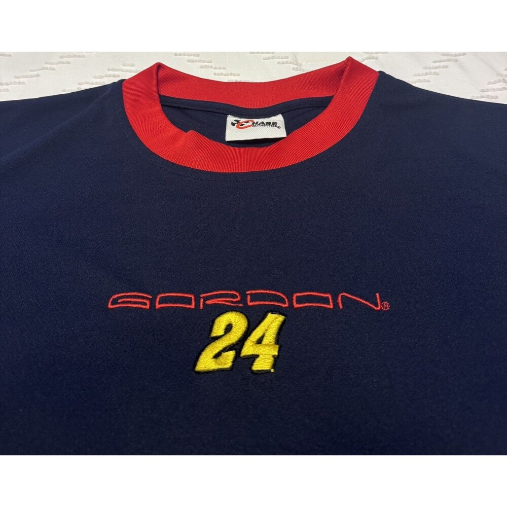 Vintage Jeff Gordon Nascar Shirt Jersey Size M Dupont Stitch Racing 2007 Y2K USA